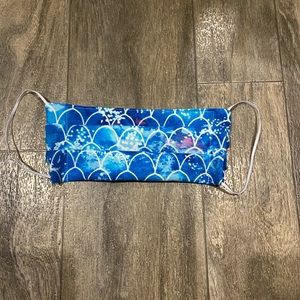 Mermaid scale face mask